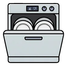 Pack dishwasher